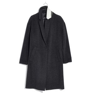 Madewell Monsieur Coat in Grey